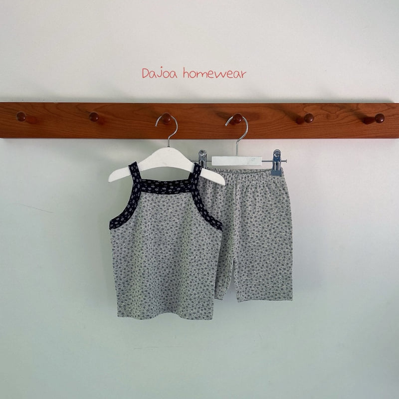 Dajoa - Korean Children Fashion - #Kfashion4kids - Blossom Sleeveless Easywear - 4