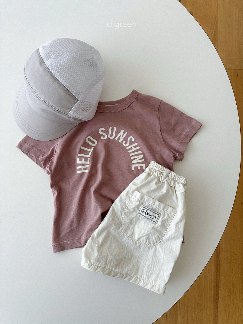 Digreen - Korean Children Fashion - #childofig - Sunshine Short Sleeve Tee - 7