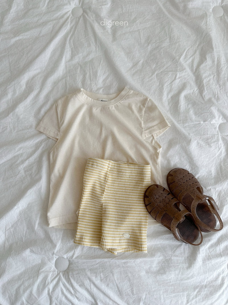 Digreen - Korean Children Fashion - #designkidswear - Butter Stripe Shorts - 11