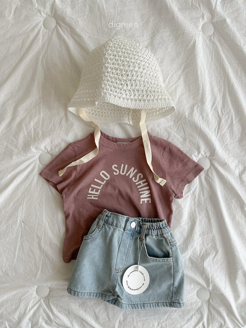 Digreen - Korean Children Fashion - #designkidswear - Sunshine Short Sleeve Tee - 9