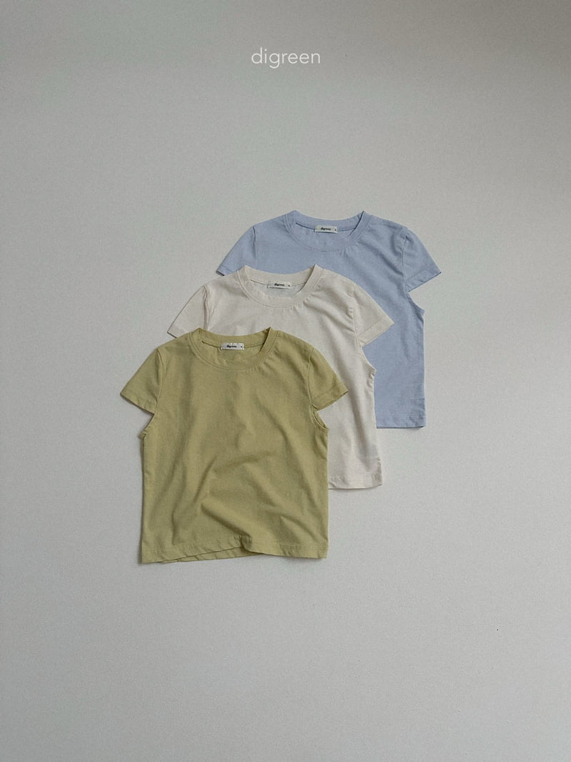 Digreen - Korean Children Fashion - #childrensboutique - Angel Short Sleeve Tee - 4