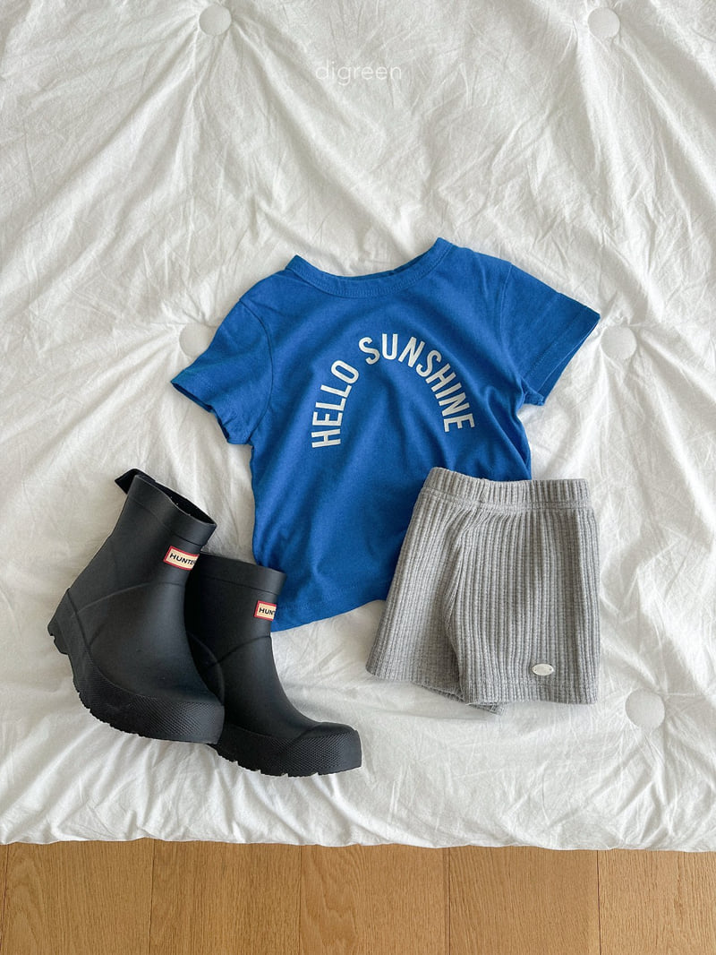 Digreen - Korean Children Fashion - #discoveringself - Sunshine Short Sleeve Tee - 10