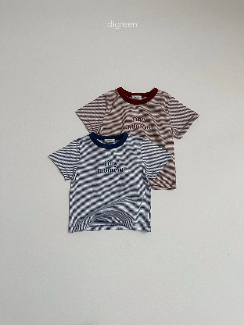 Digreen - Korean Children Fashion - #fashionkids - Tiny Short Sleeve Tee - 5