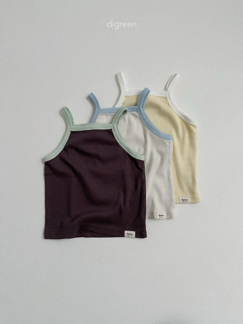 Digreen - Korean Children Fashion - #discoveringself - Noir Sleeveless Top - 4