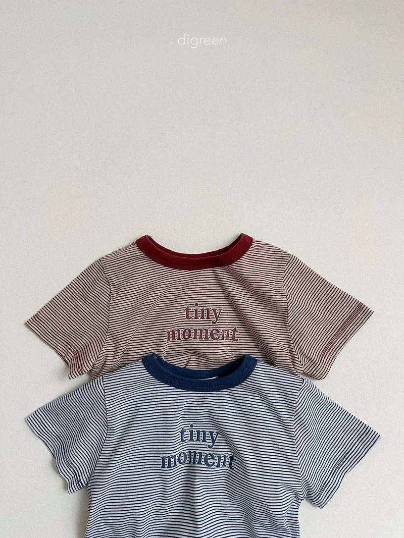 Digreen - Korean Children Fashion - #kidsshorts - Tiny Short Sleeve Tee - 6