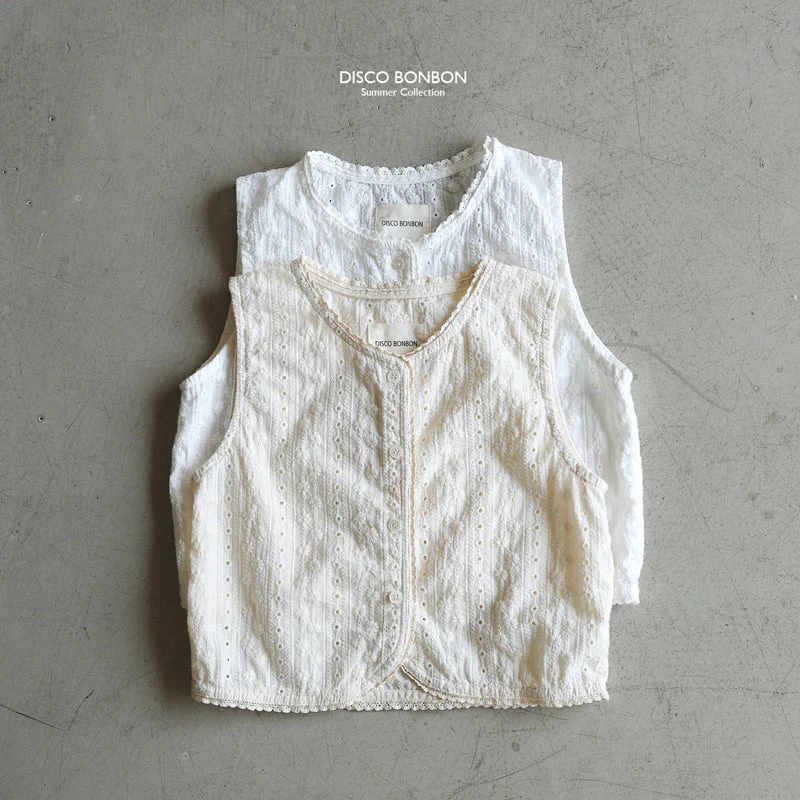 Disco Bonbon - Korean Baby Fashion - #babygirlfashion - Daisy Mini Vest