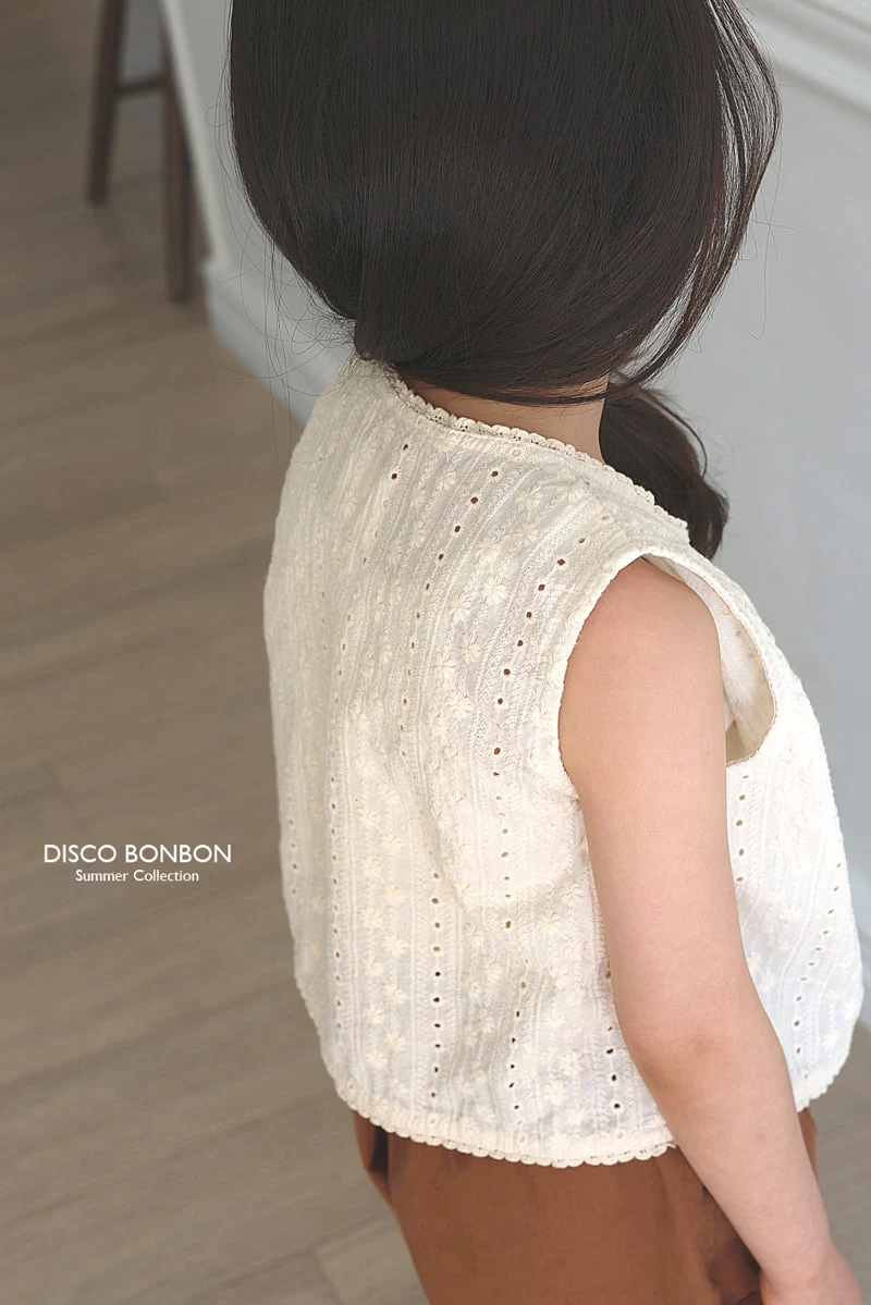 Disco Bonbon - Korean Baby Fashion - #babyoninstagram - Daisy Mini Vest - 4