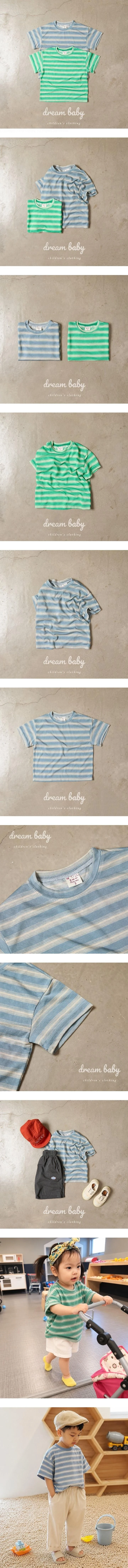 Dream Baby - Korean Children Fashion - #stylishchildhood - Tencel Shade Tee