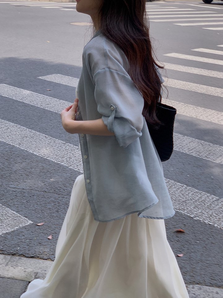 Dress Room - Korean Women Fashion - #momslook - Pure Airy Skirt - 3