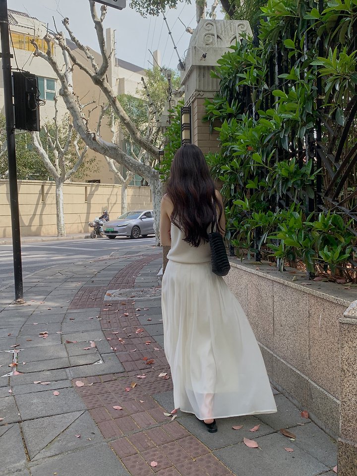 Dress Room - Korean Women Fashion - #momslook - Pure Airy Skirt - 7