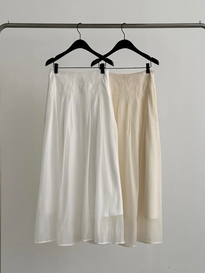 Dress Room - Korean Women Fashion - #momslook - Pure Airy Skirt - 9