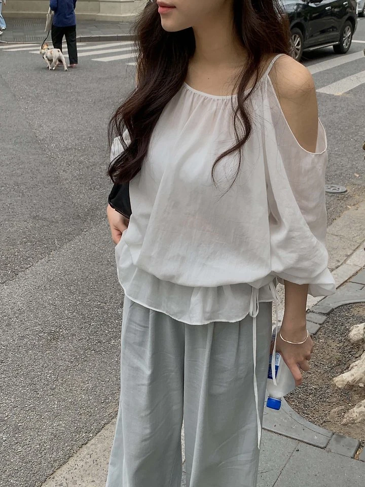 Dress Room - Korean Women Fashion - #momslook - Soap Banding Pants - 9