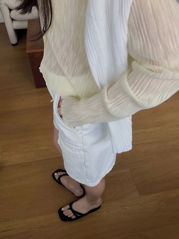 Dress Room - Korean Women Fashion - #momslook - Solar V-Neck Cardigan - 7