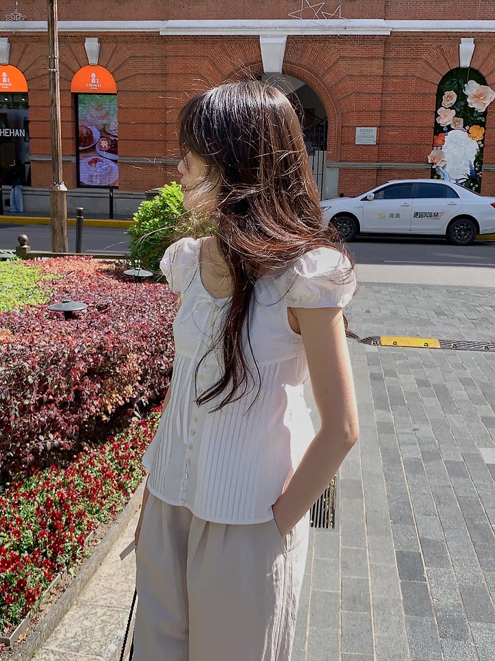Dress Room - Korean Women Fashion - #momslook - Glow Rough Pants - 9