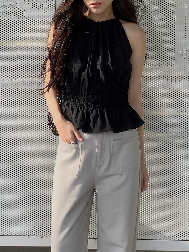 Dress Room - Korean Women Fashion - #pursuepretty - Pocket Cotton Pants - 5