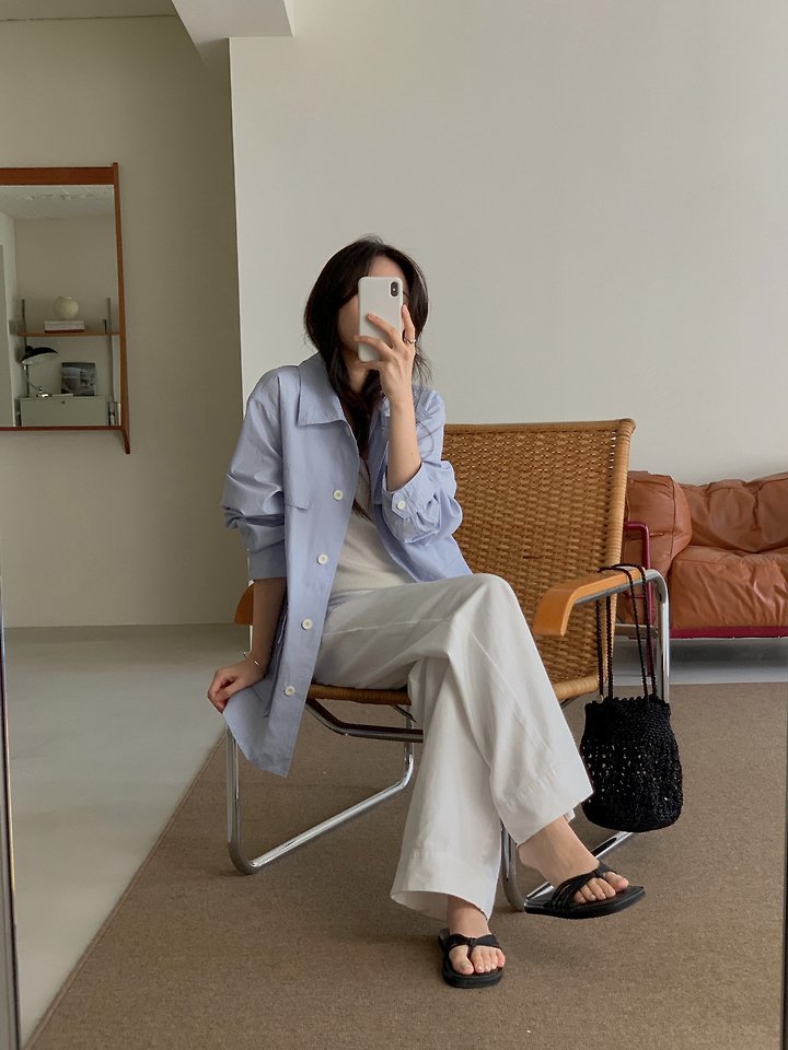 Dress Room - Korean Women Fashion - #restrostyle - Beluga Summer Cotton Jacket - 10