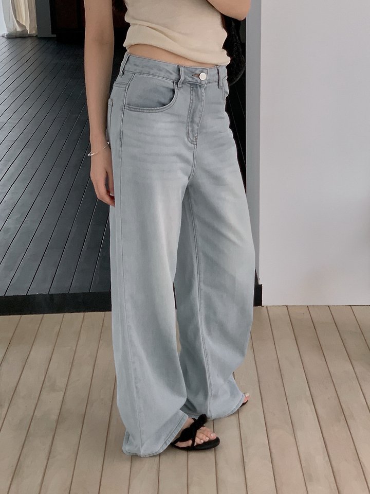 Dress Room - Korean Women Fashion - #restrostyle - Kind Summer Denim Pants - 7