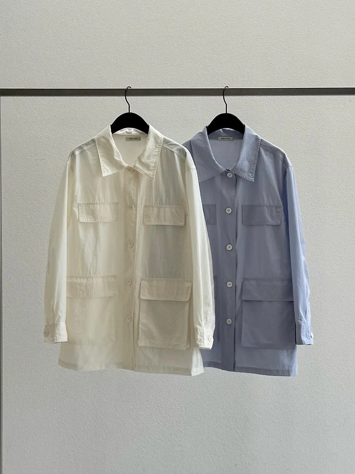 Dress Room - Korean Women Fashion - #romanticstyle - Beluga Summer Cotton Jacket - 11