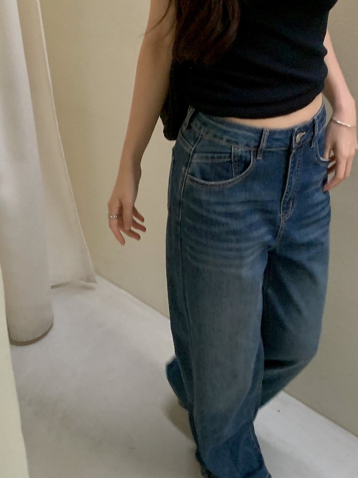 Dress Room - Korean Women Fashion - #womensfashion - Kind Summer Denim Pants - 4
