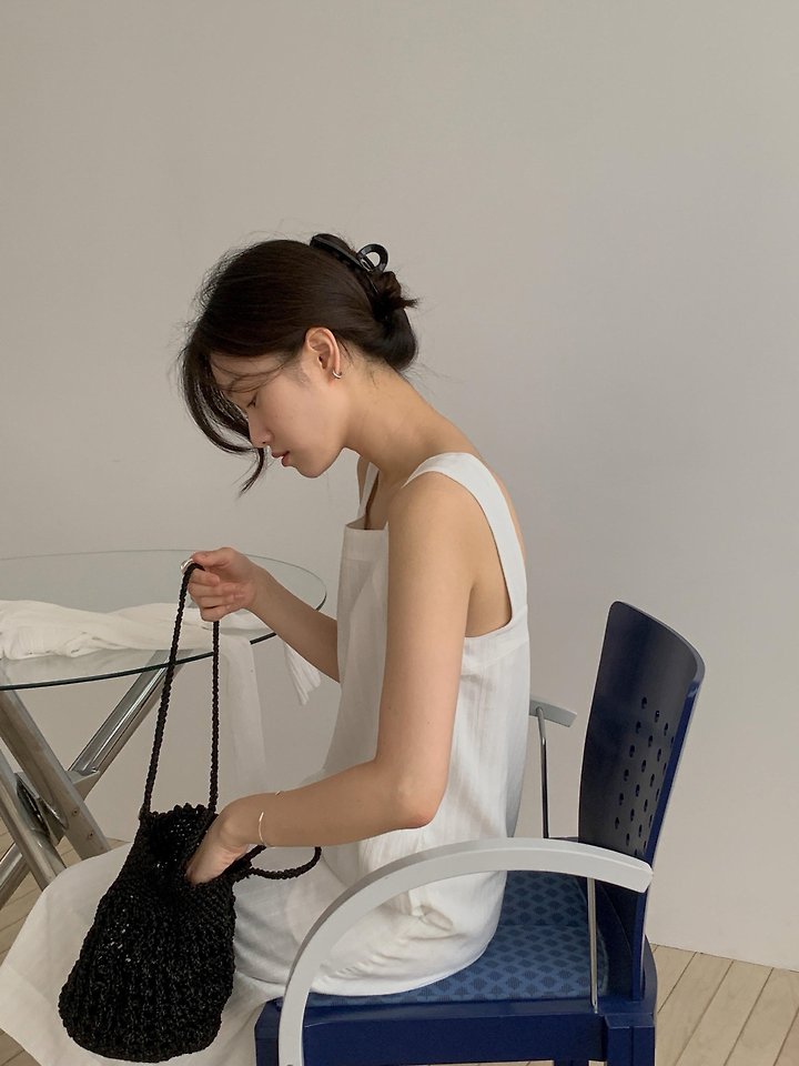 Dress Room - Korean Women Fashion - #vintagekidsstyle - Lina Square-Neck One-piece - 3