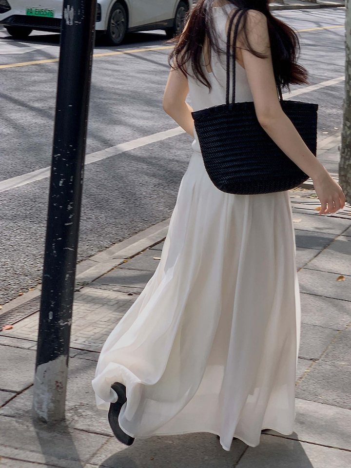 Dress Room - Korean Women Fashion - #womensfashion - Clean Sleeveless Knit Top - 5
