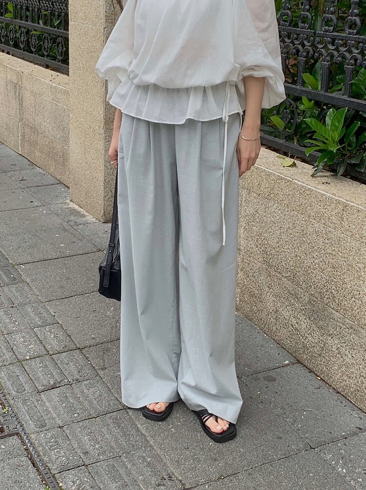 Dress Room - Korean Women Fashion - #womensfashion - Soap Banding Pants - 10