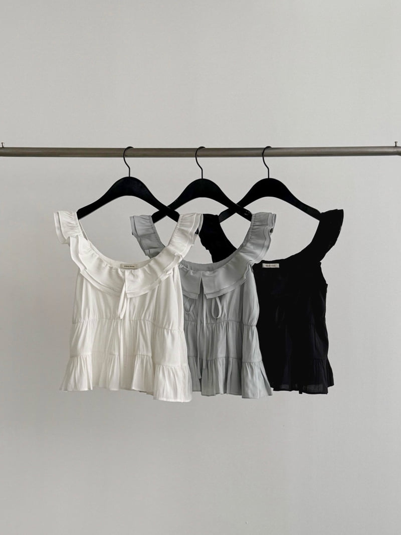 Dress Room - Korean Women Fashion - #womensfashion - Belle Frill Blouse