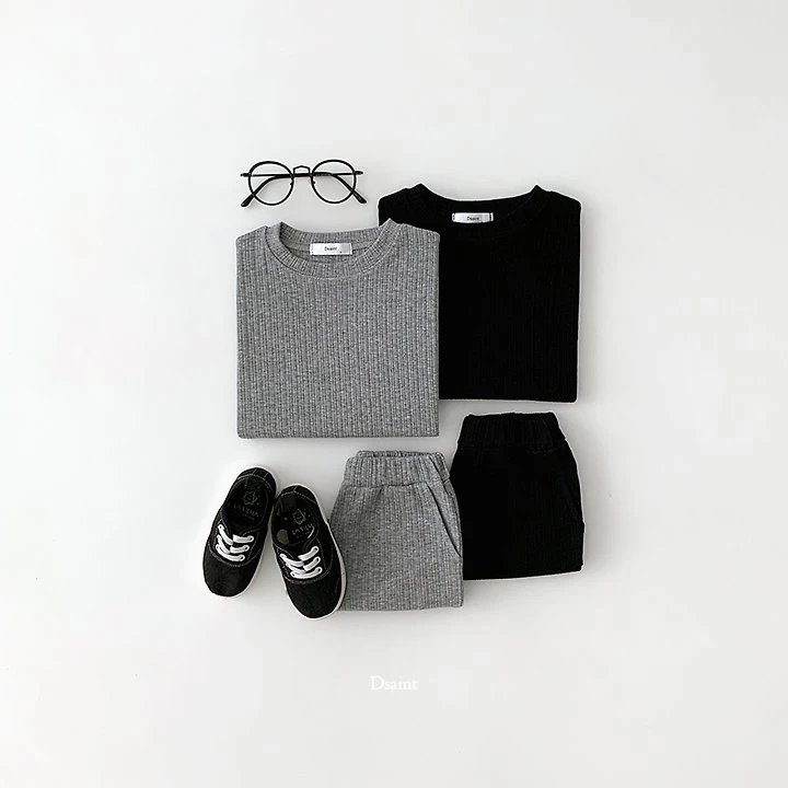 Dsaint - Korean Children Fashion - #Kfashion4kids - Puppy Top Bottom Set - 5