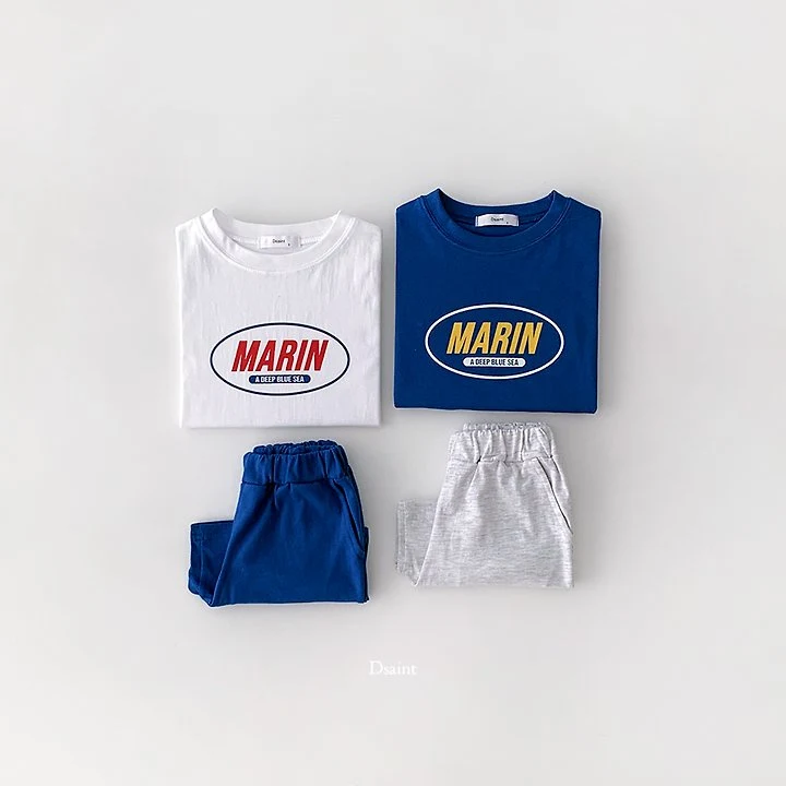 Dsaint - Korean Children Fashion - #Kfashion4kids - Marine Contrast Set - 3