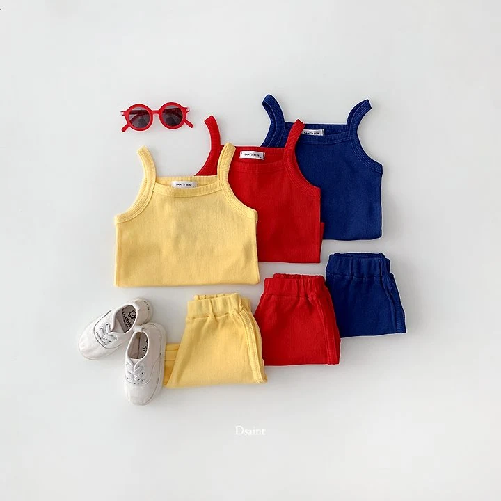 Dsaint - Korean Children Fashion - #childrensboutique - Macaron Ringer Set