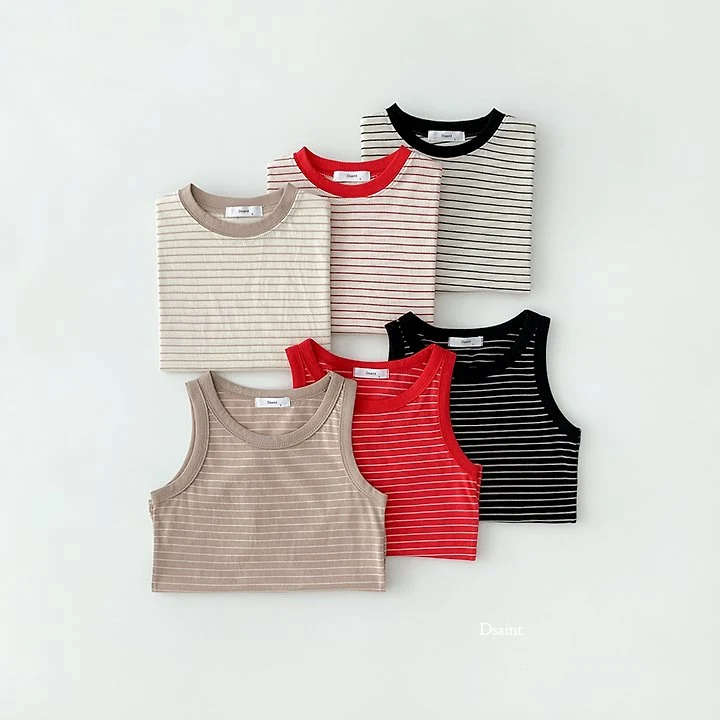 Dsaint - Korean Children Fashion - #designkidswear - Yaho Ringer Tee Set