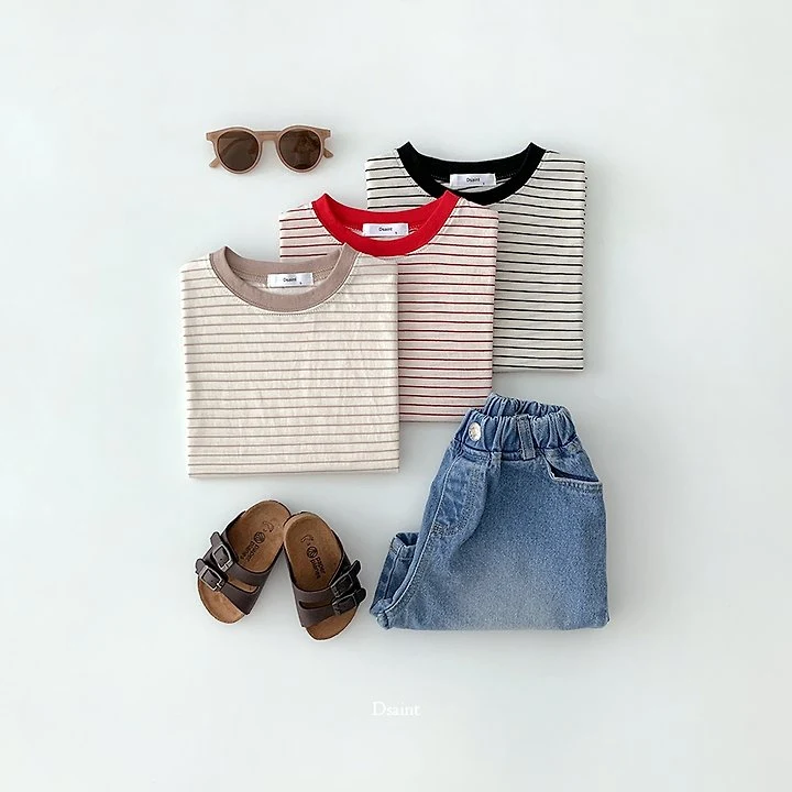 Dsaint - Korean Children Fashion - #fashionkids - Yaho Ringer Tee Set - 3