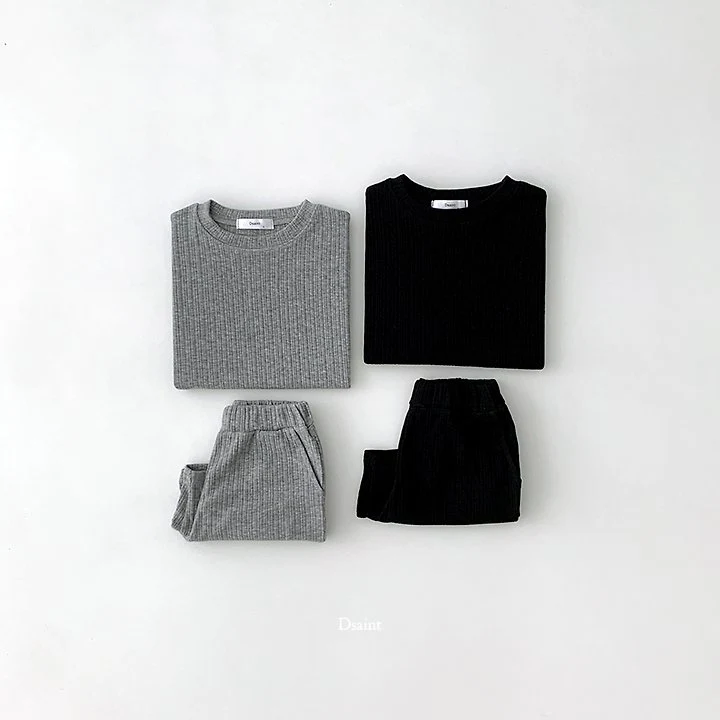 Dsaint - Korean Children Fashion - #fashionkids - Puppy Top Bottom Set