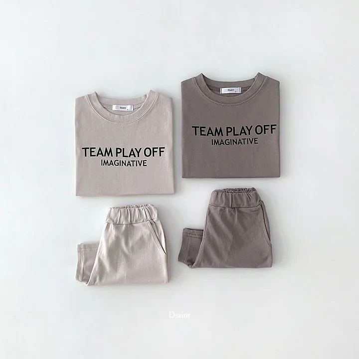 Dsaint - Korean Children Fashion - #kidsshorts - Team Play Sleeveless Set - 3