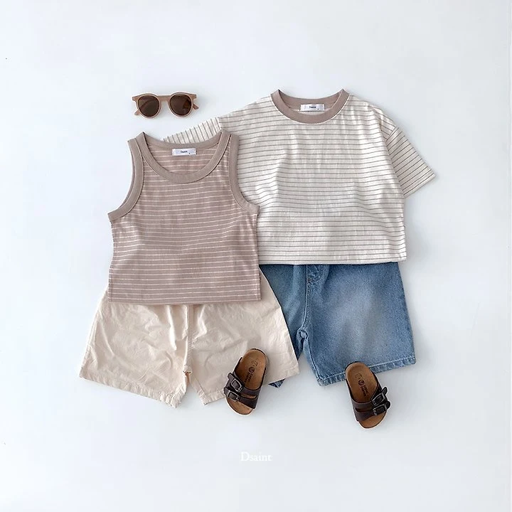 Dsaint - Korean Children Fashion - #kidzfashiontrend - Yaho Ringer Tee Set - 6