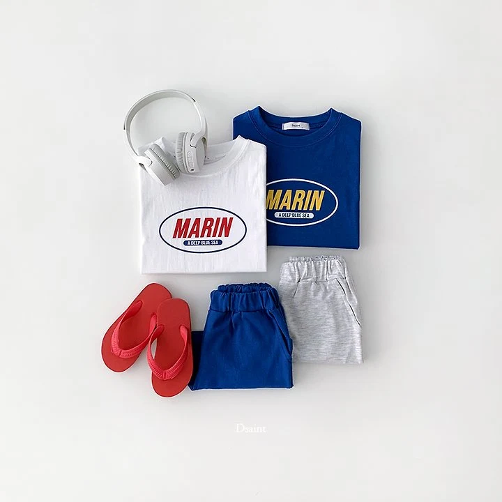 Dsaint - Korean Children Fashion - #Kfashion4kids - Marine Contrast Set - 4