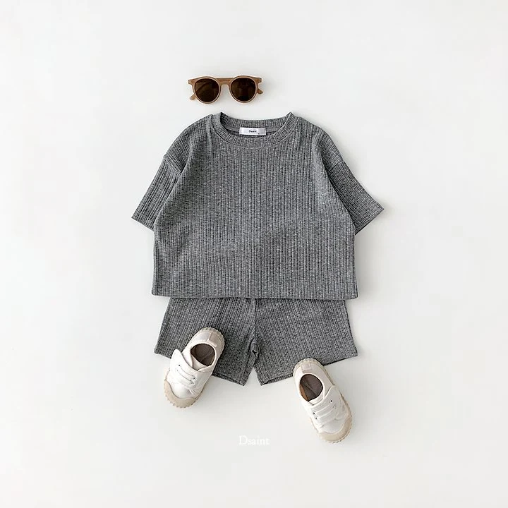 Dsaint - Korean Children Fashion - #magicofchildhood - Puppy Top Bottom Set - 7