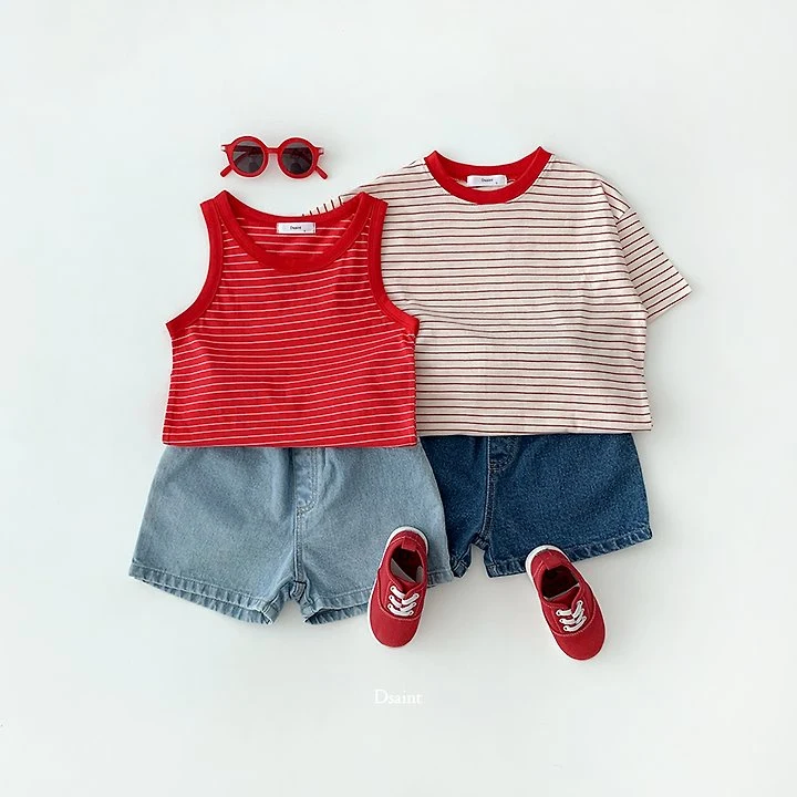 Dsaint - Korean Children Fashion - #minifashionista - Yaho Ringer Tee Set - 10