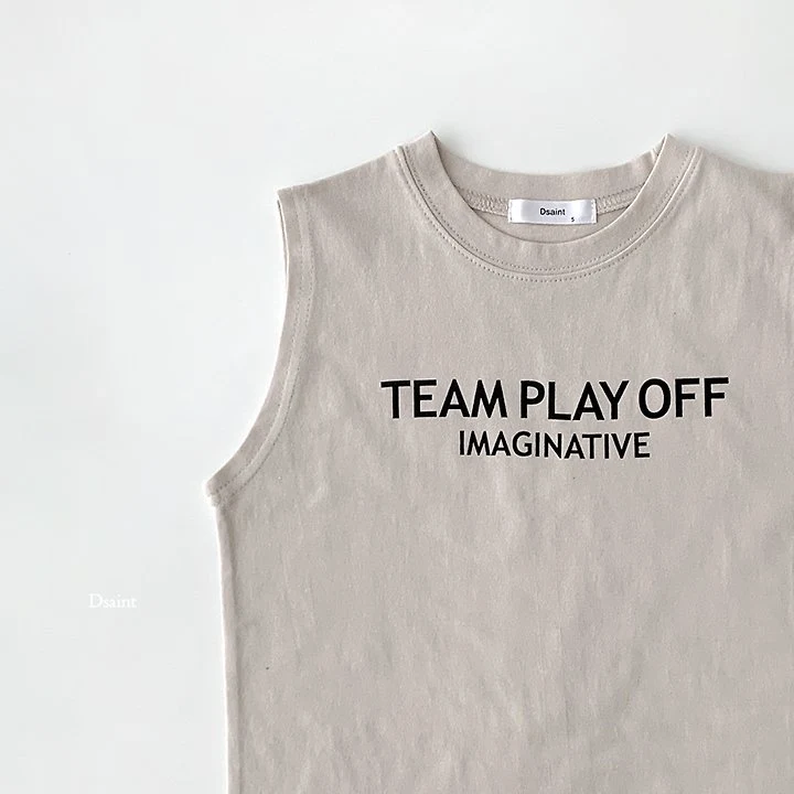 Dsaint - Korean Children Fashion - #minifashionista - Team Play Sleeveless Set - 9