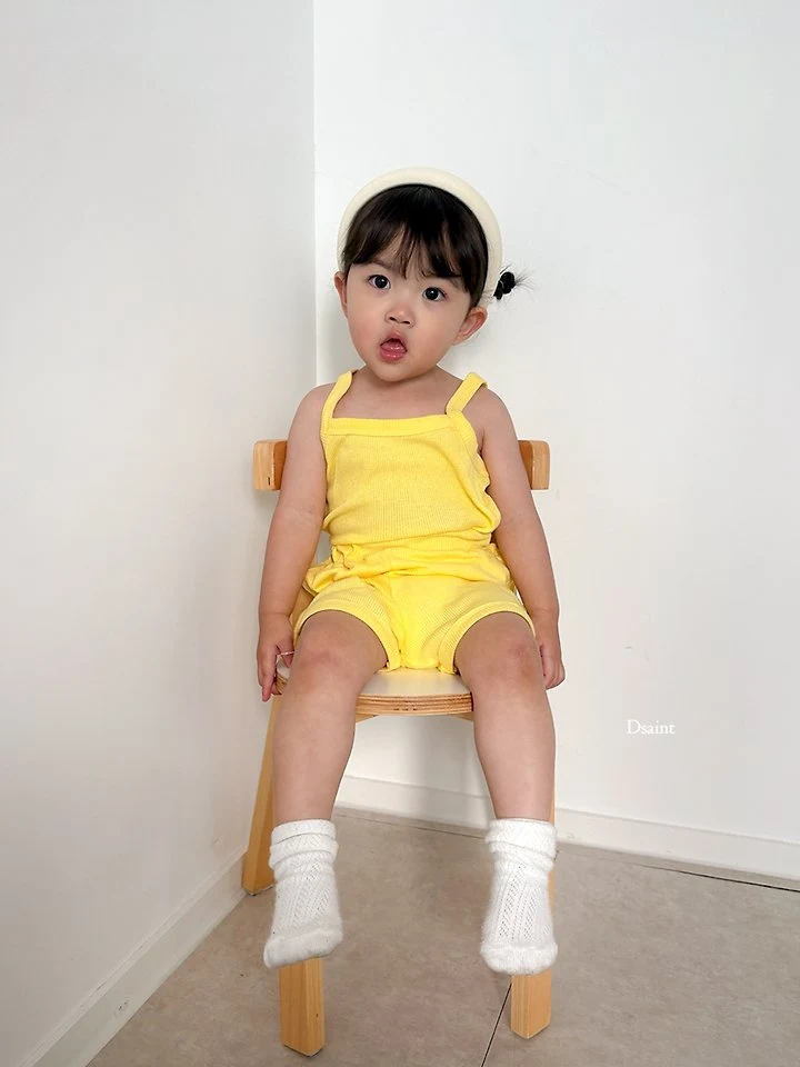 Dsaint - Korean Children Fashion - #prettylittlegirls - Macaron Ringer Set - 12