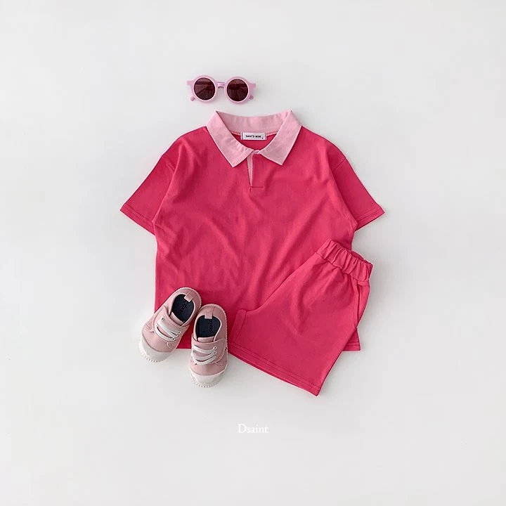 Dsaint - Korean Children Fashion - #prettylittlegirls - Ping Pong Pang Collar Set - 8