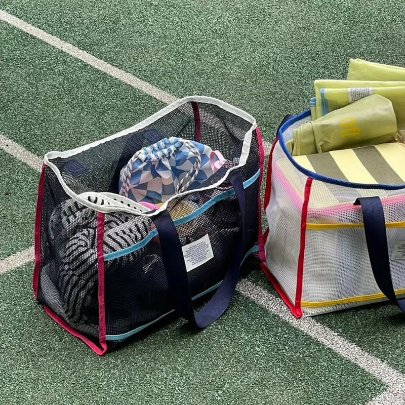 Dudie - Korean Children Fashion - #Kfashion4kids - Basic Mesh Summer Bag - 3