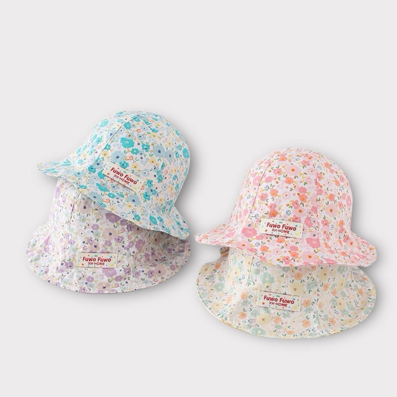 Dudie - Korean Children Fashion - #kidsshorts - Bepra Bucket Hat (Reversible) - 5