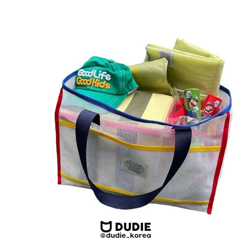 Dudie - Korean Children Fashion - #kidzfashiontrend - Basic Mesh Summer Bag - 2