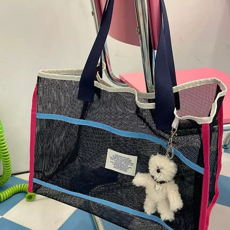 Dudie - Korean Children Fashion - #magicofchildhood - Basic Mesh Summer Bag - 5