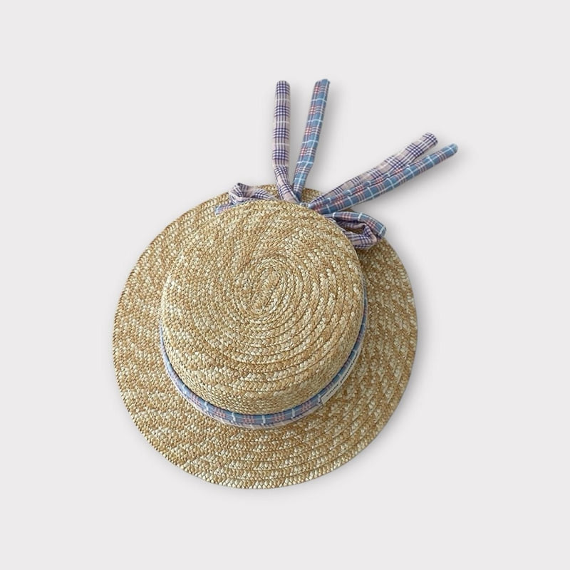 Dudie - Korean Children Fashion - #magicofchildhood - Chew Straw Hat - 4