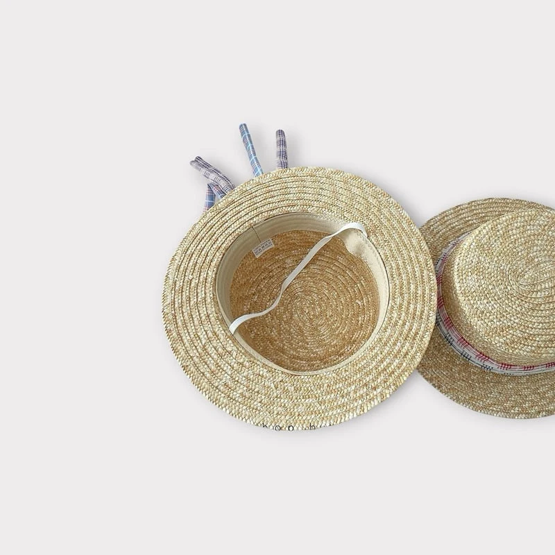 Dudie - Korean Children Fashion - #toddlerclothing - Chew Straw Hat - 7