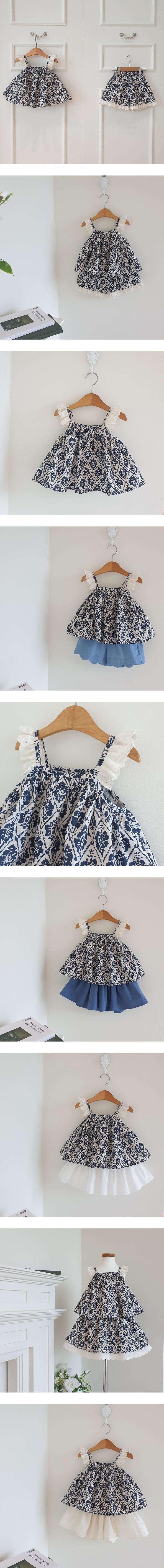 Eclair - Korean Children Fashion - #childrensboutique - Monet Sleeveless Top