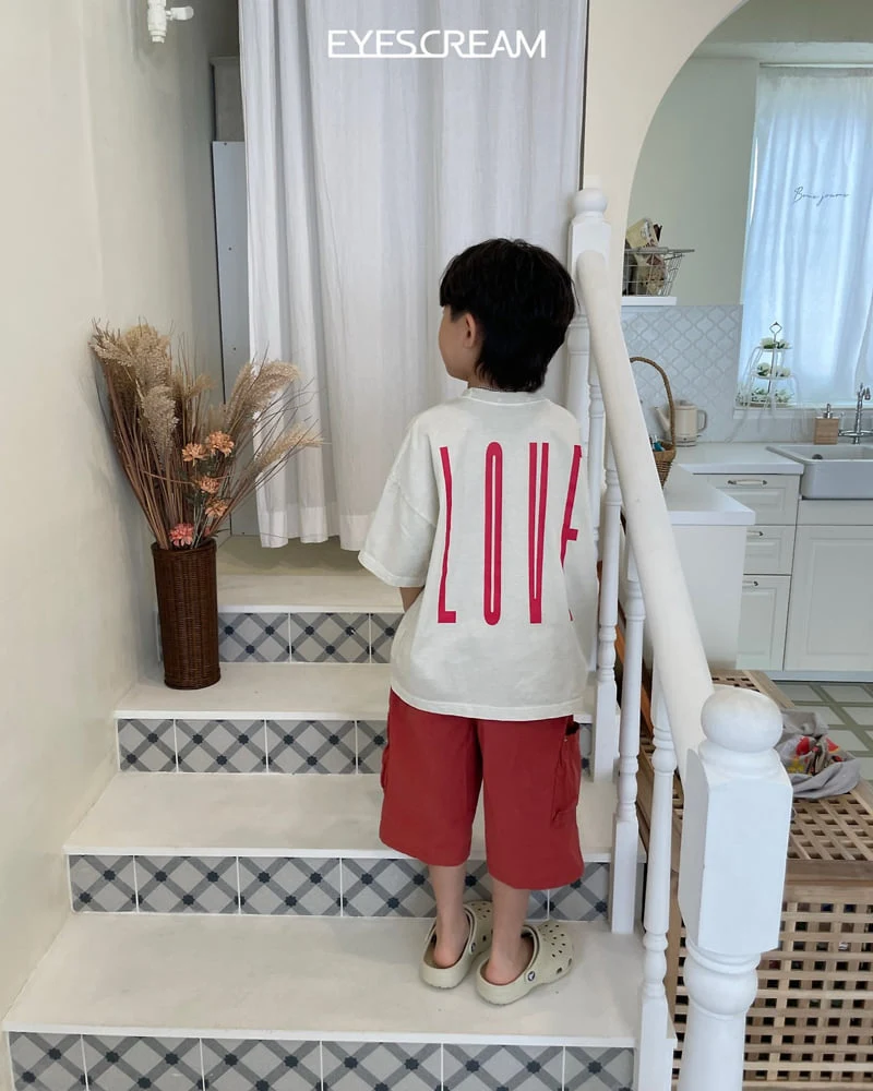 Eyescream - Korean Children Fashion - #kidzfashiontrend - Love Pigment Tee - 4
