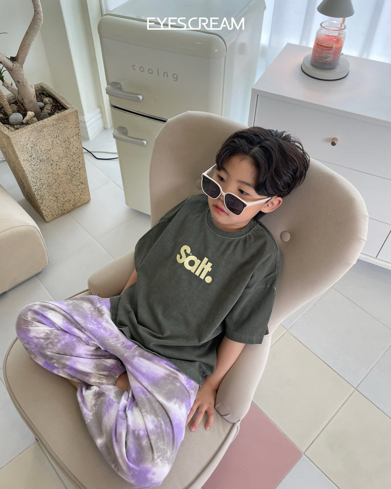 Eyescream - Korean Children Fashion - #childofig - Salt Pigment Tee - 2
